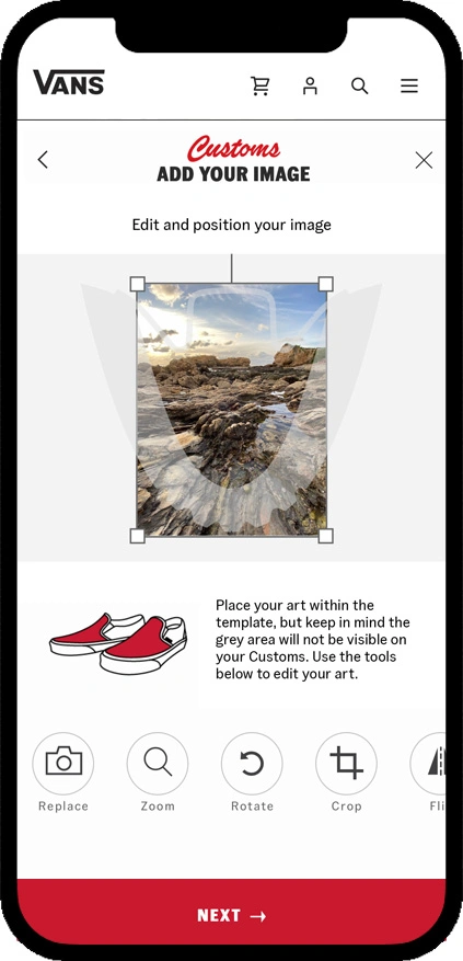 Review & add to cart