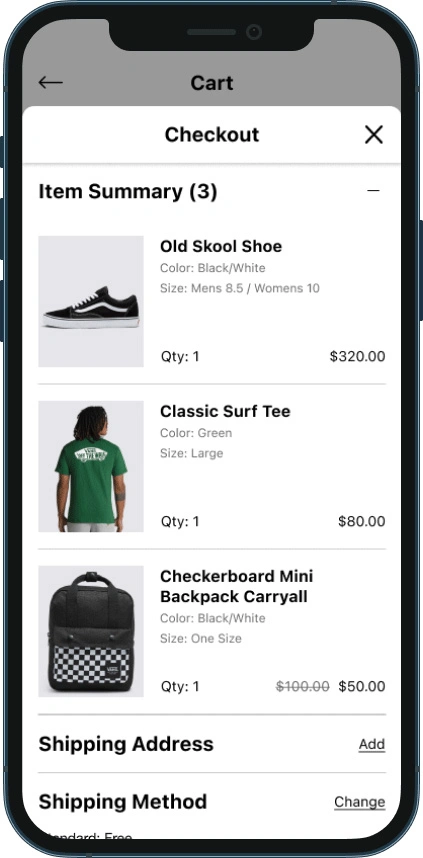 In-store check-in