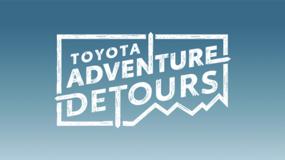 Toyota Adventure Detours Campaign Landing Page